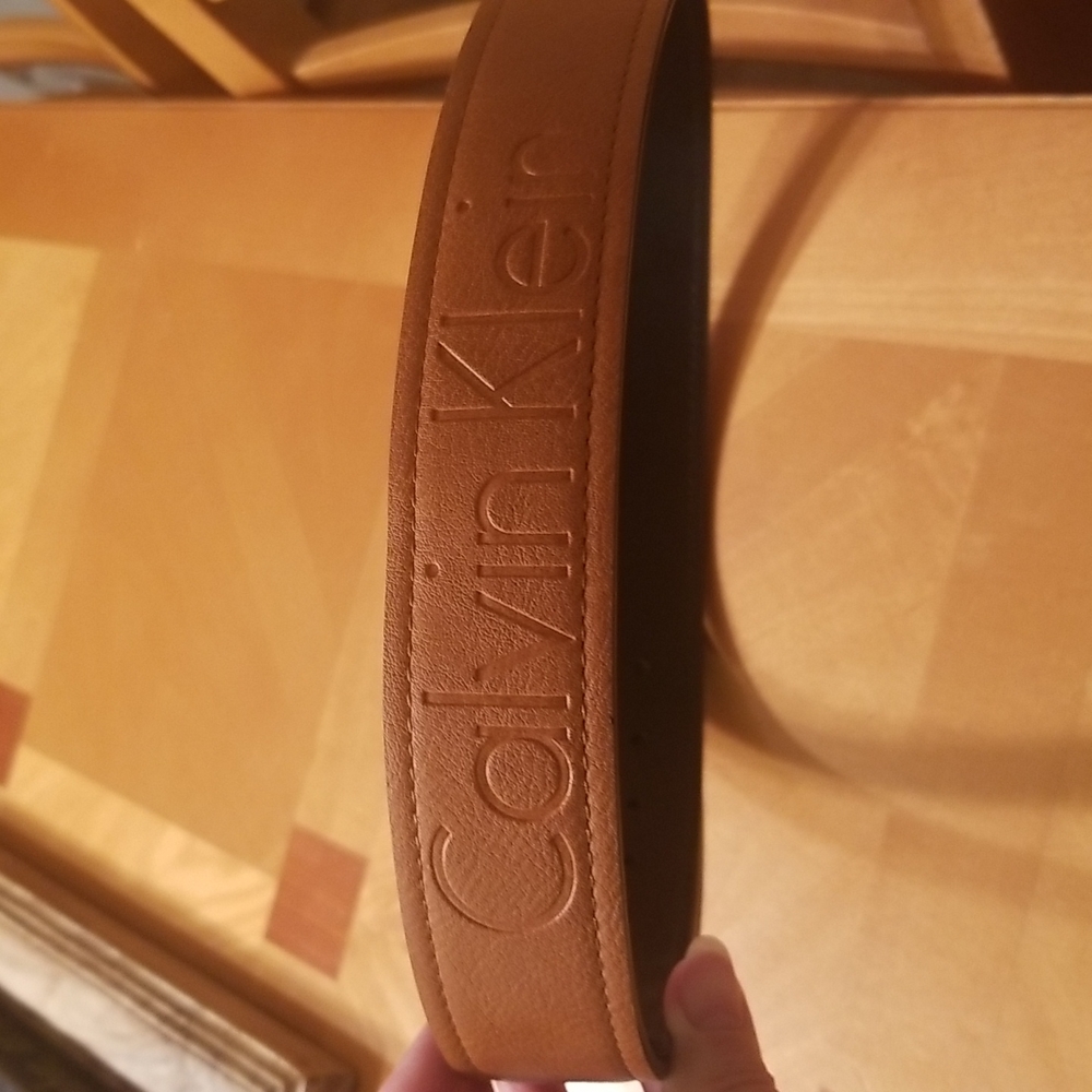 Calvin Klein leather belt